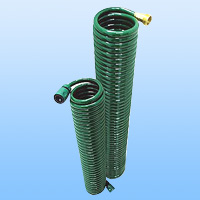 coil hose, coiled hose