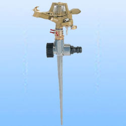 metal sprinkler