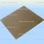 Rigid mica sheet for heater