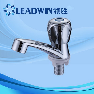 Plastic water faucet