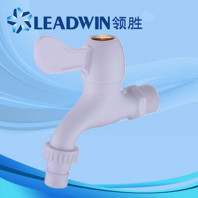 Plastic water faucet